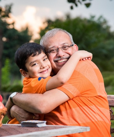 Grandfather and Grandson Grandfather and Grandson